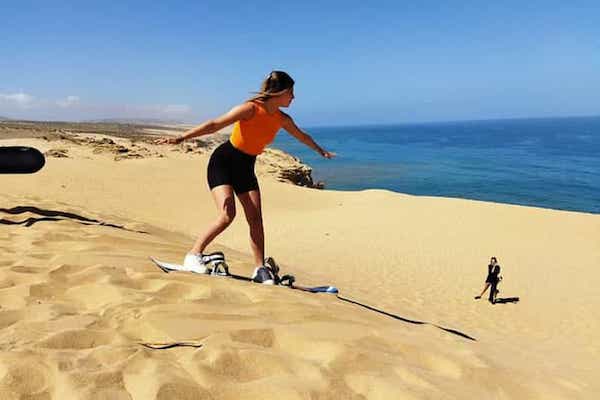 Paradise Valley & Sandboarding with quad bike and camel ride