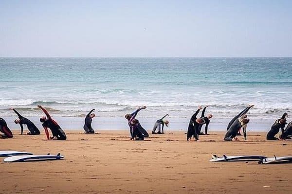 Surfing class from Agadir & Taghazout