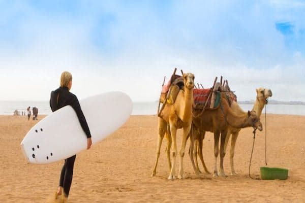 Surfing class from Agadir & Taghazout